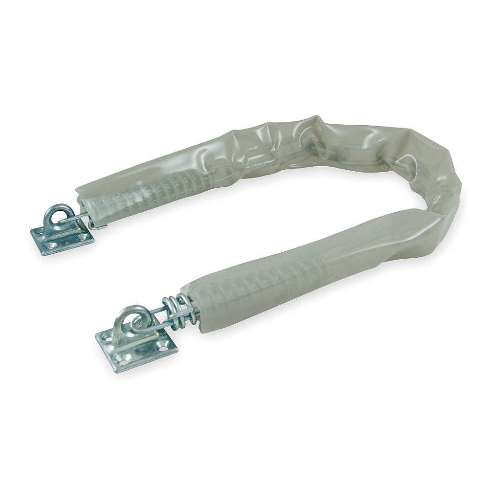 GRAINGER APPROVED 1XMK7 Crash Chain,25-1/2 In L,Silver 1XMK7