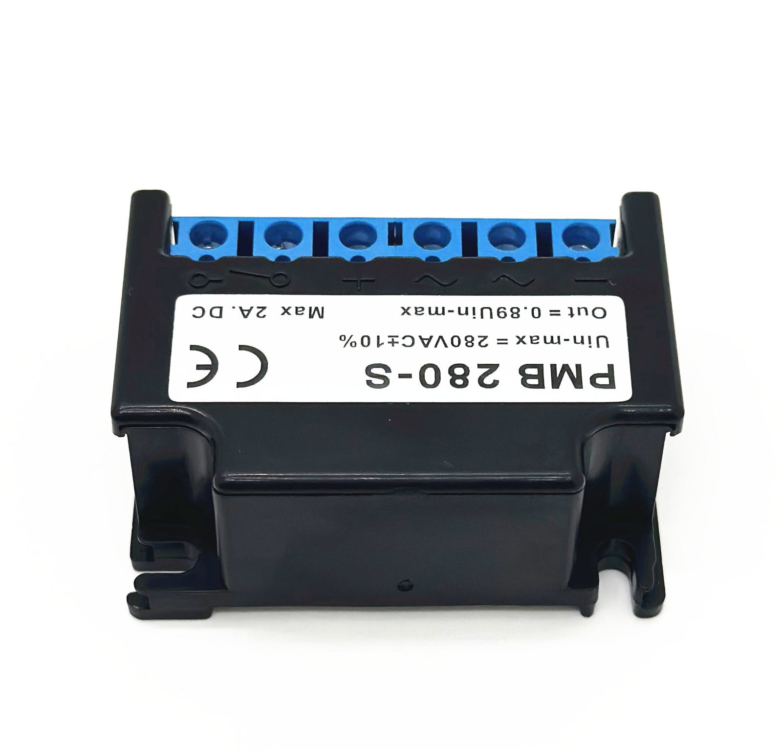 PMB 280-S full wave rectifier Uin-max=280VAC±10% Out=0.89 MAX 2A DC