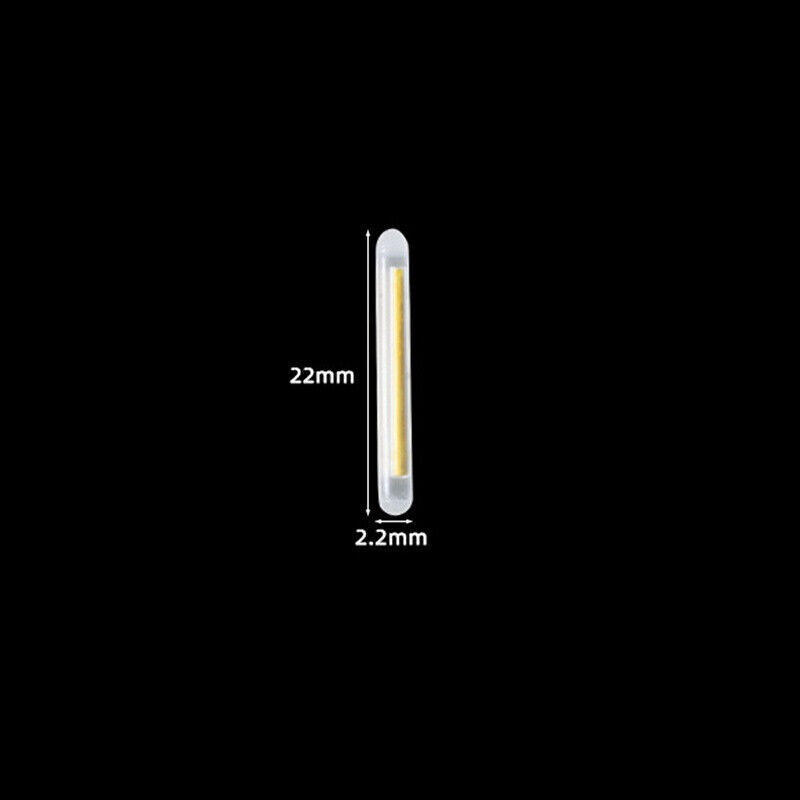 50/100PCS Fishing Night Fluorescent Light Float Glow Stick Light Sticks