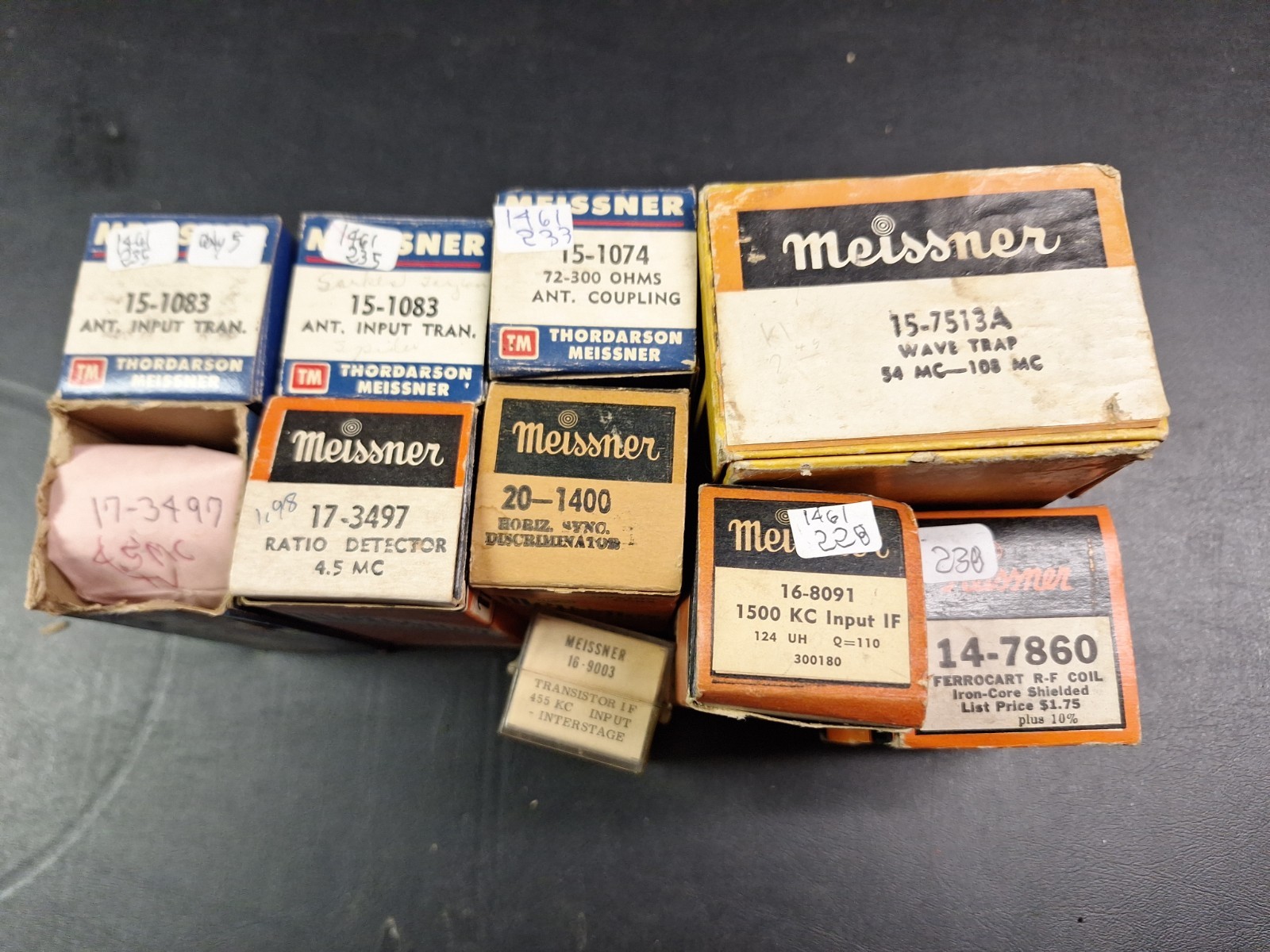 NOS Meissner IF Antenna Coil Lot