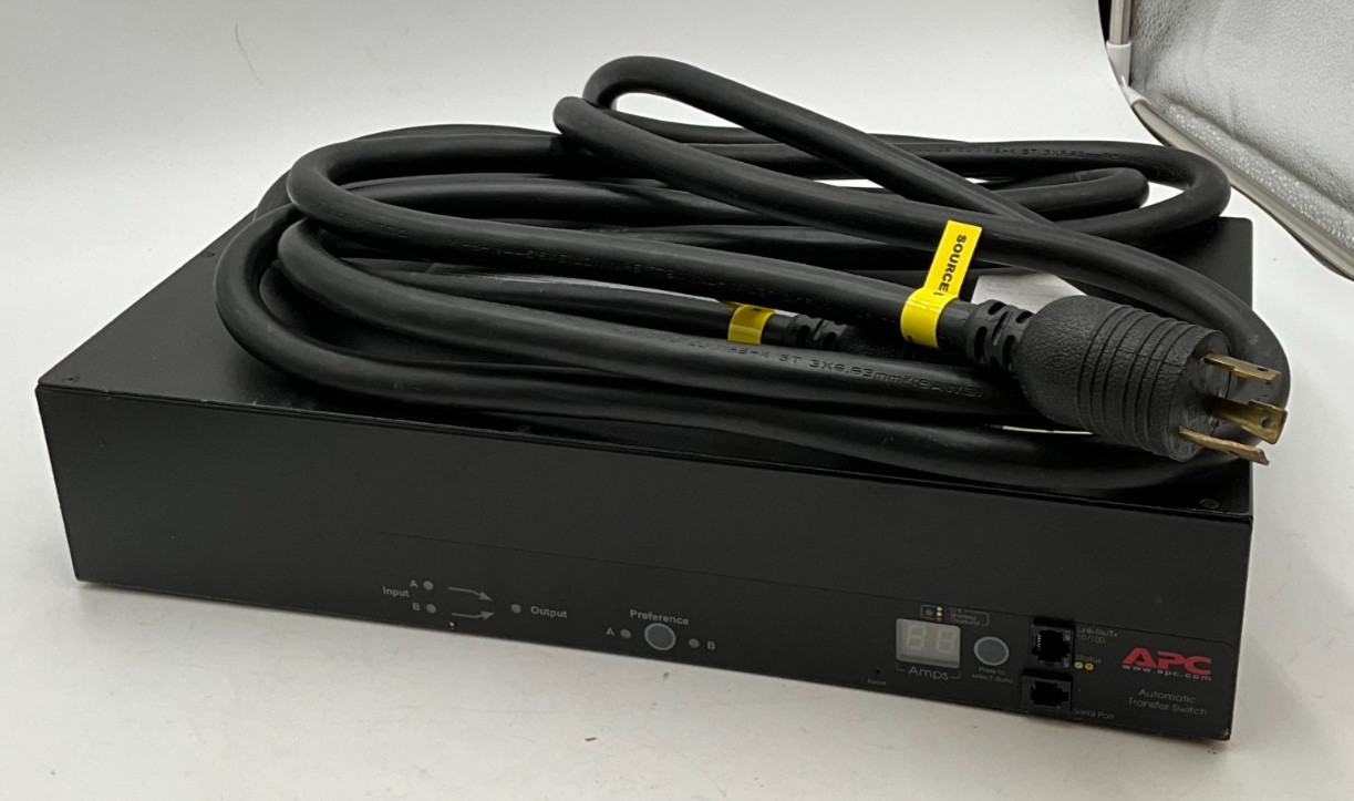 APC AP7731 30A 208V Rack Mount Automatic Transfer Switch