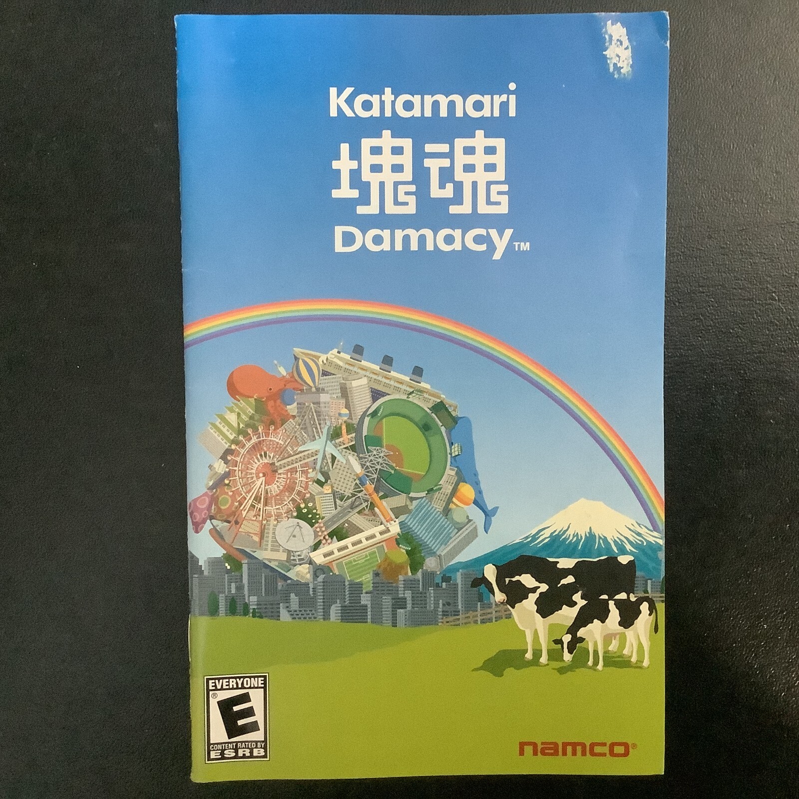 Katamari Damacy PS2 PlayStation 2 Instruction Manual Only