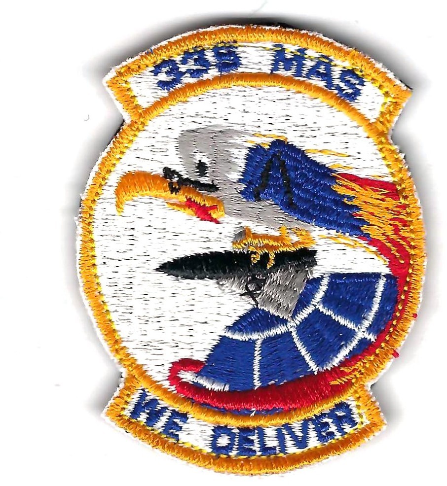 PATCH USAF  335TH MILITARY AIRLIFT SQ MAS  McGUIRE  AFB JT-51