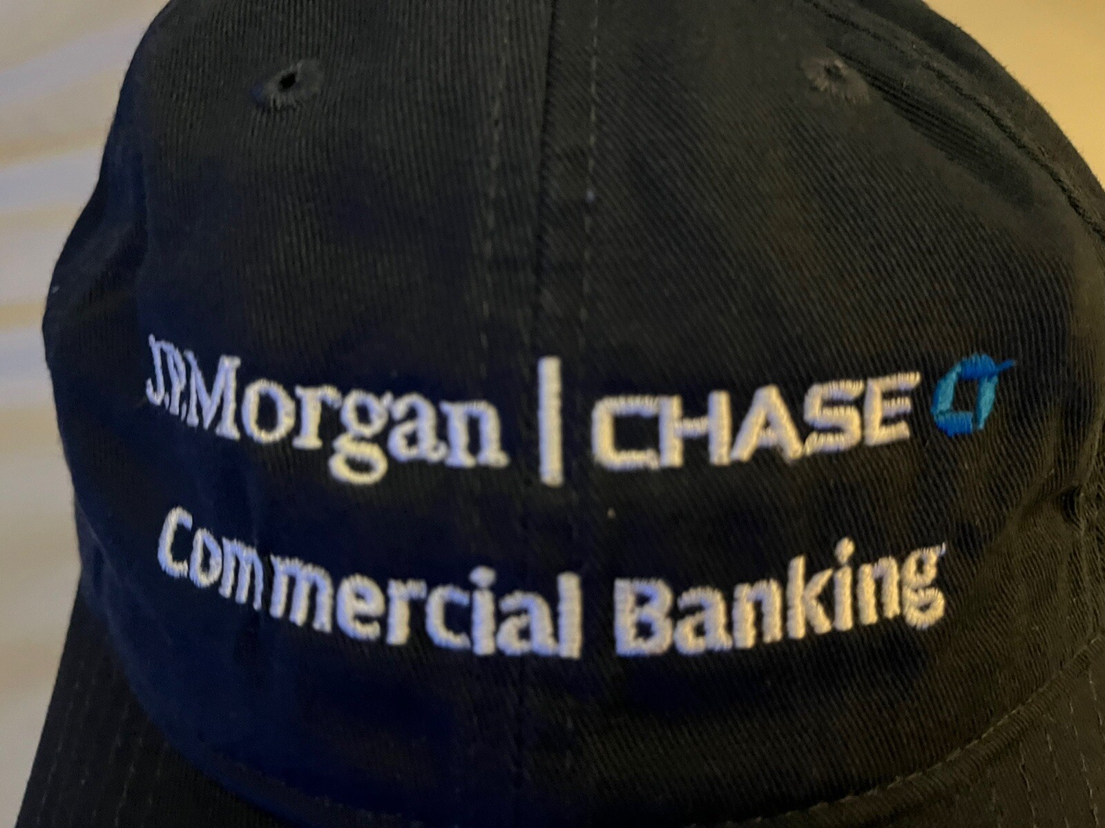 ✅NEW JP Morgan Chase Cap | Wall Street Banking Blue | Never Worn