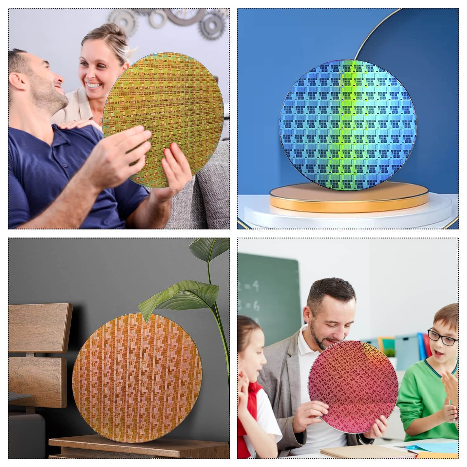 Integrated Circuits Silicon Wafer Made by Copper Process (12 Inch) 12 Inch