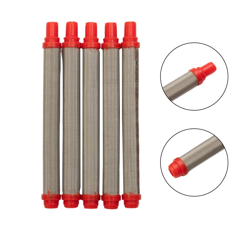 Airless Spray Filter Paint Sprayer Filter Spray Filter 304 Stainless Steel 5pcs