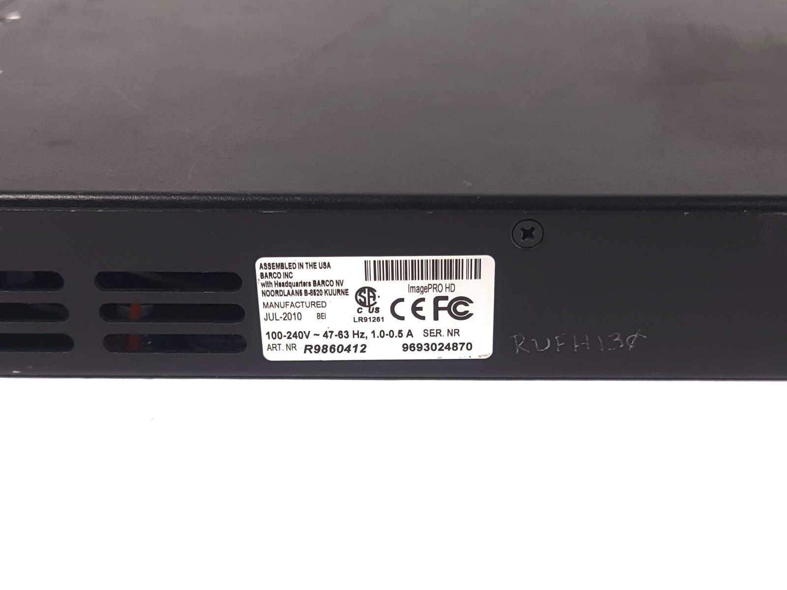 Barco R9860412 ImagePro HD Multi-Format Processor(C2023-10)