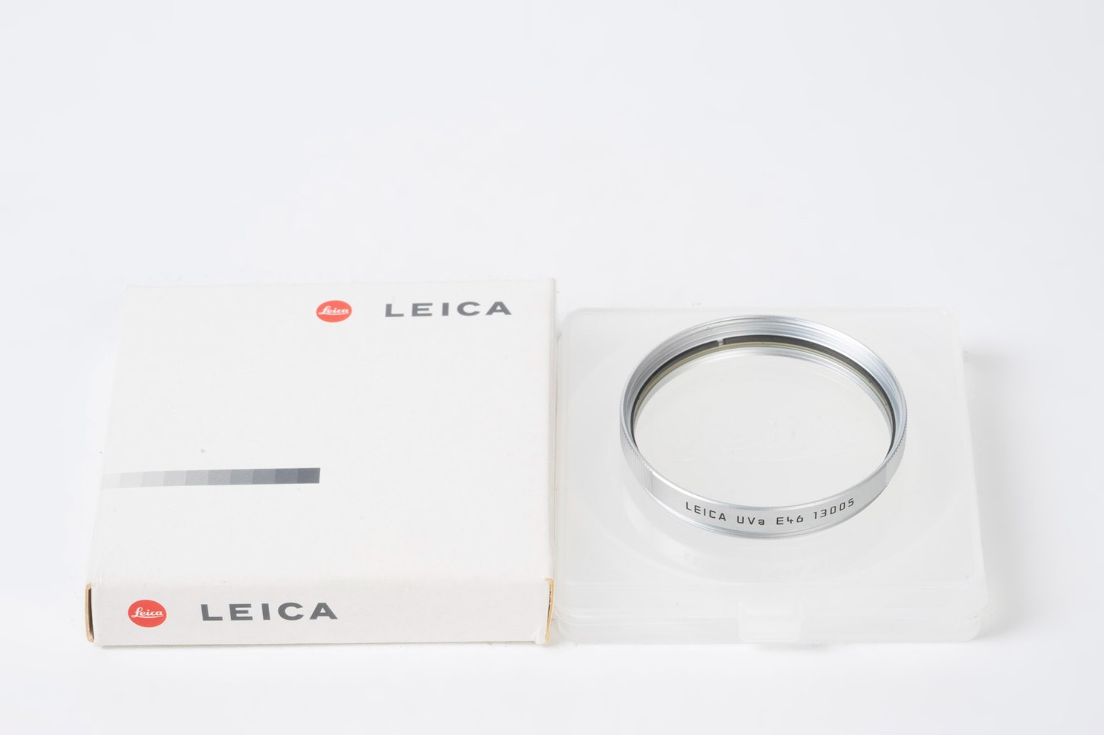 Leica E46 UVa Filter - Silver / 13005 with packing, 46mm (99%new; i28074)