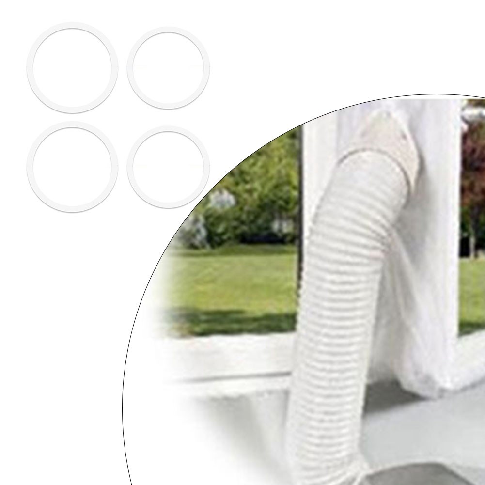 High Quality PVC Snap Rings for Midea Air Conditioner Exhaust Pipes ?C Set of 2