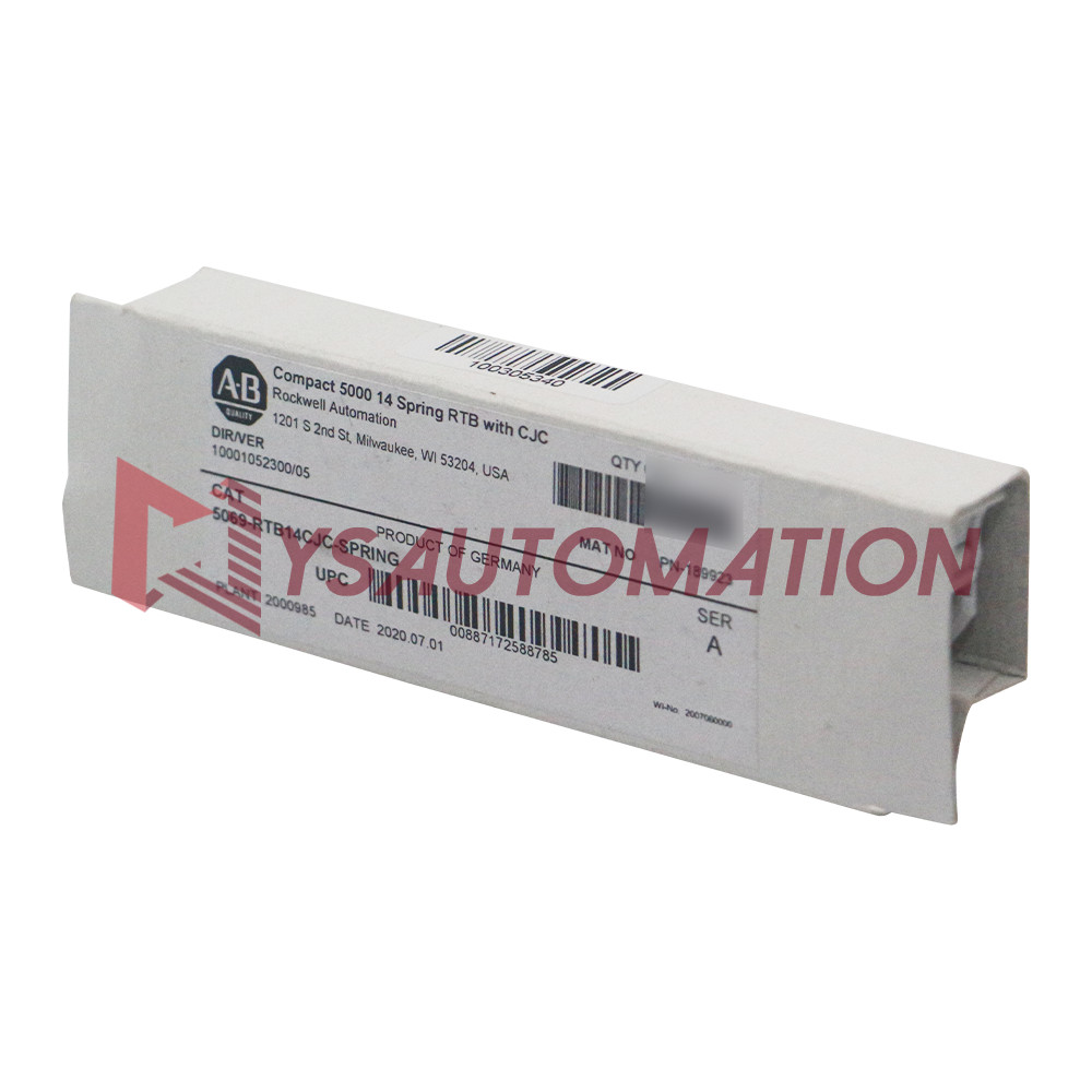 New 5069-RTB14CJC-SPRING AllenBradley Compact 5000 14 Spring RTB with CJC US