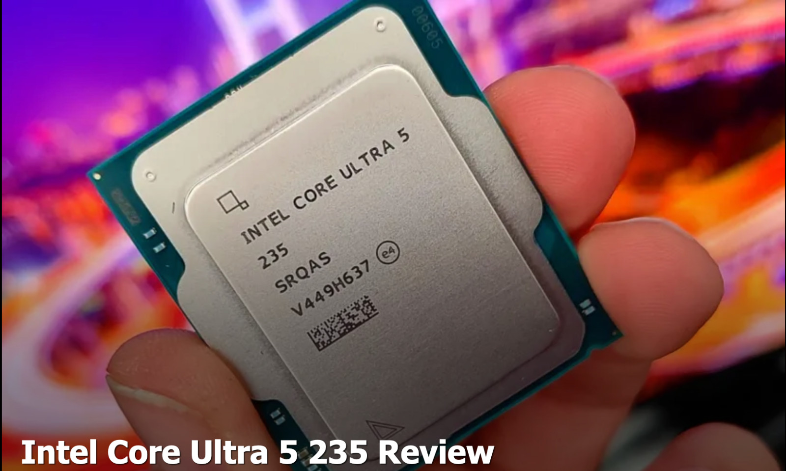 NEW Intel Core Ultra 5 Processor 235 CPU SRQAS 24M Cache, up to 5.00GHz (LATEST)