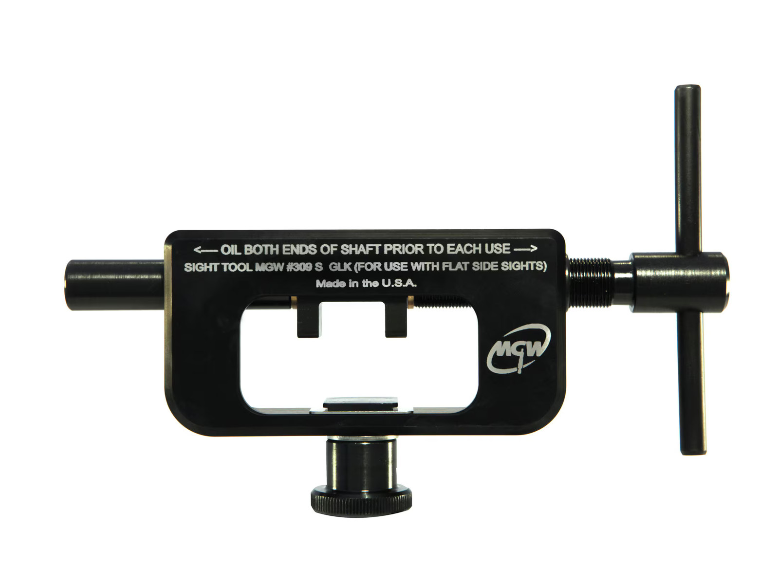 MGW Rear Sight Installation Tool for Flat Side Sight Glocks