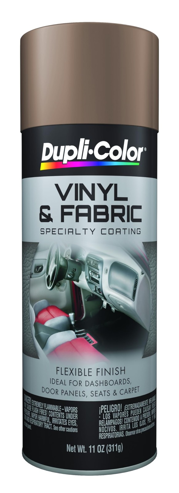 Dupli-Color HVP113 Vinyl and Fabric Coating Spray Paint - Medium Beige - 11 o...
