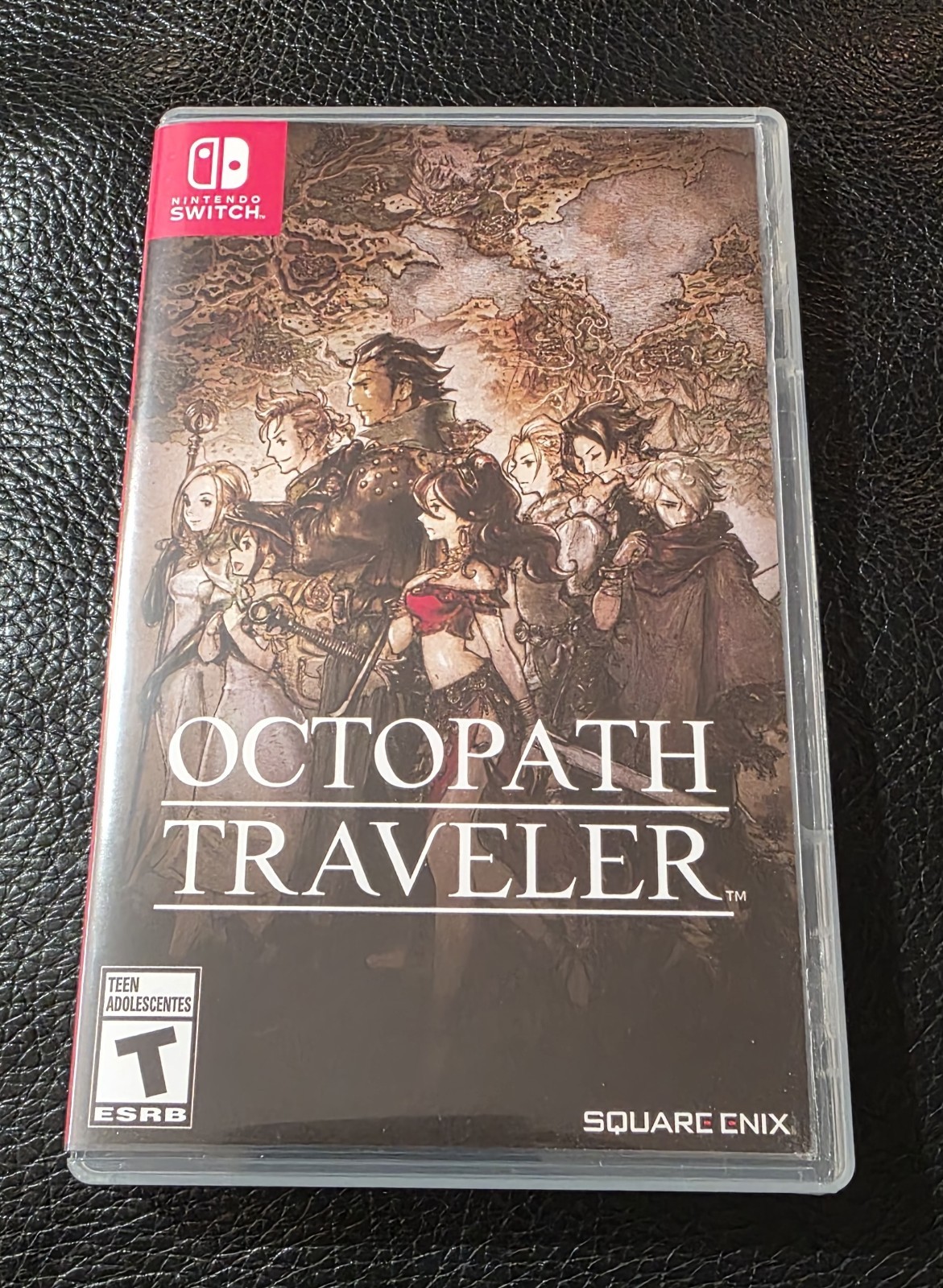 Replacement Case (NO GAME) Nintendo Switch Octopath Traveler