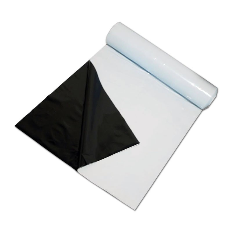 Polar Panda Bear 10' X 100" Film Poly Sheeting Black & White Thickest Plastic $$