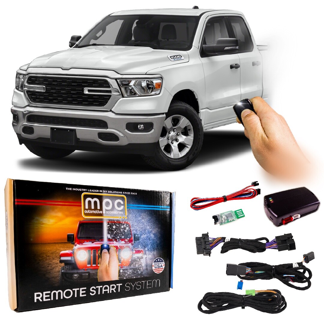 Remote Start Kit For RAM 1500 2019-2024 | Plug and Play | Push Lock 3X to Start