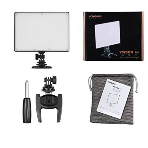 YONGNUO YN300 Air LED Camera Video Light Adjustable 3200k 5500k Color Temp