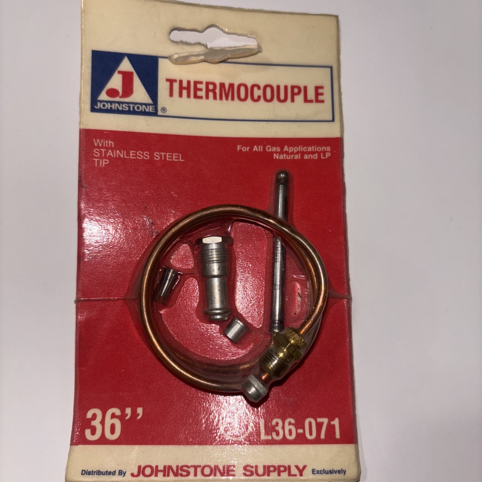 JOHNSTONE THERMOCOUPLE L36-071 36"