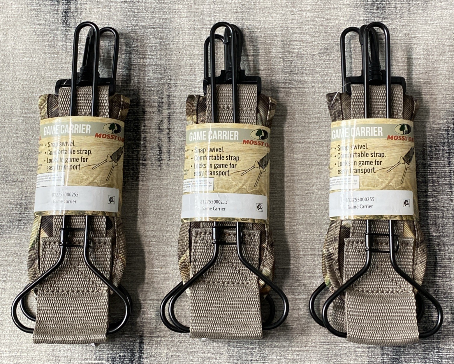 (3) Mossy Oak Game Carrier Tote Hanger Duck Fowl Camouflage Hunting Outdoor NEW