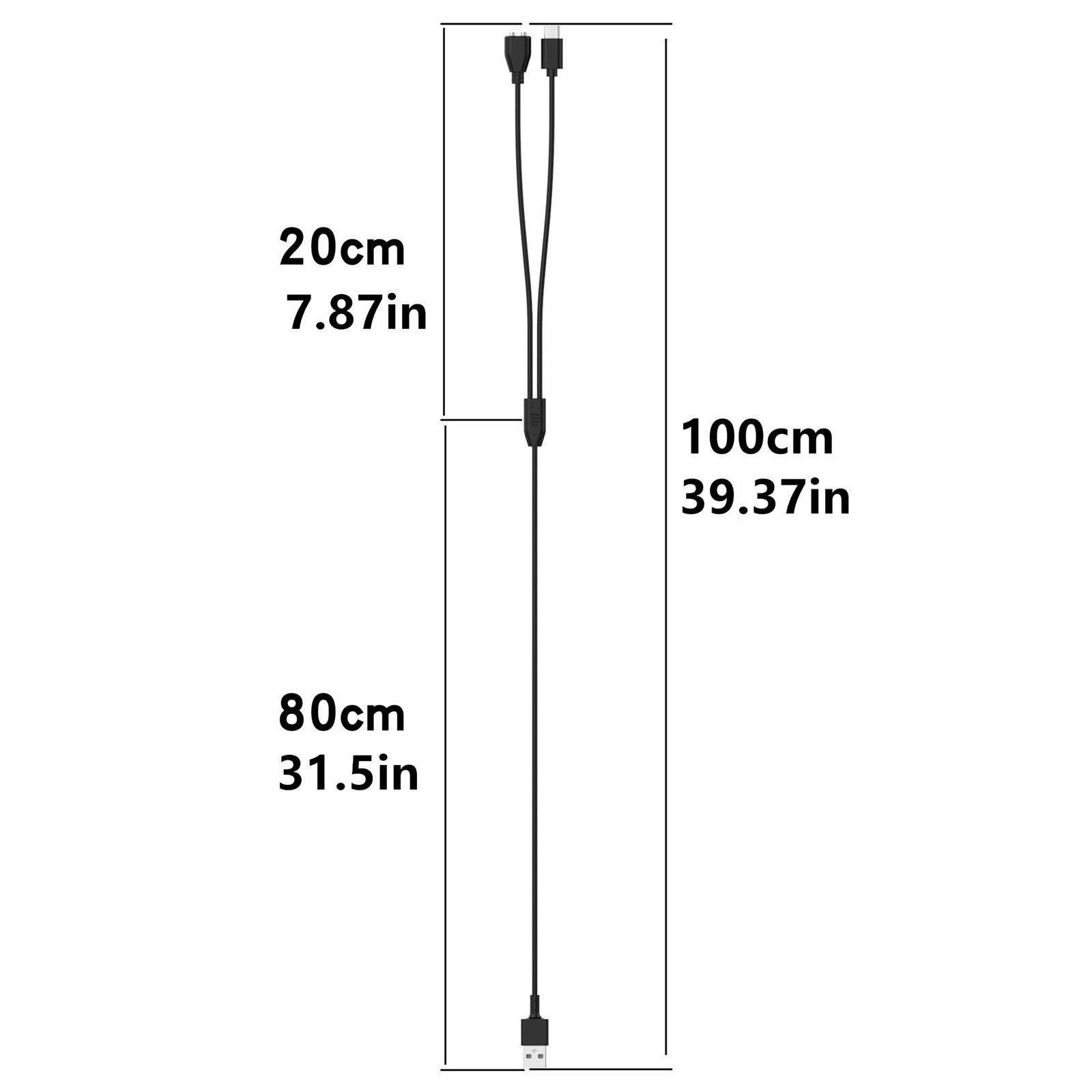 2-in-1 USB-C Magnetic Charging Fast Cable for Yawpet Training Collar Device