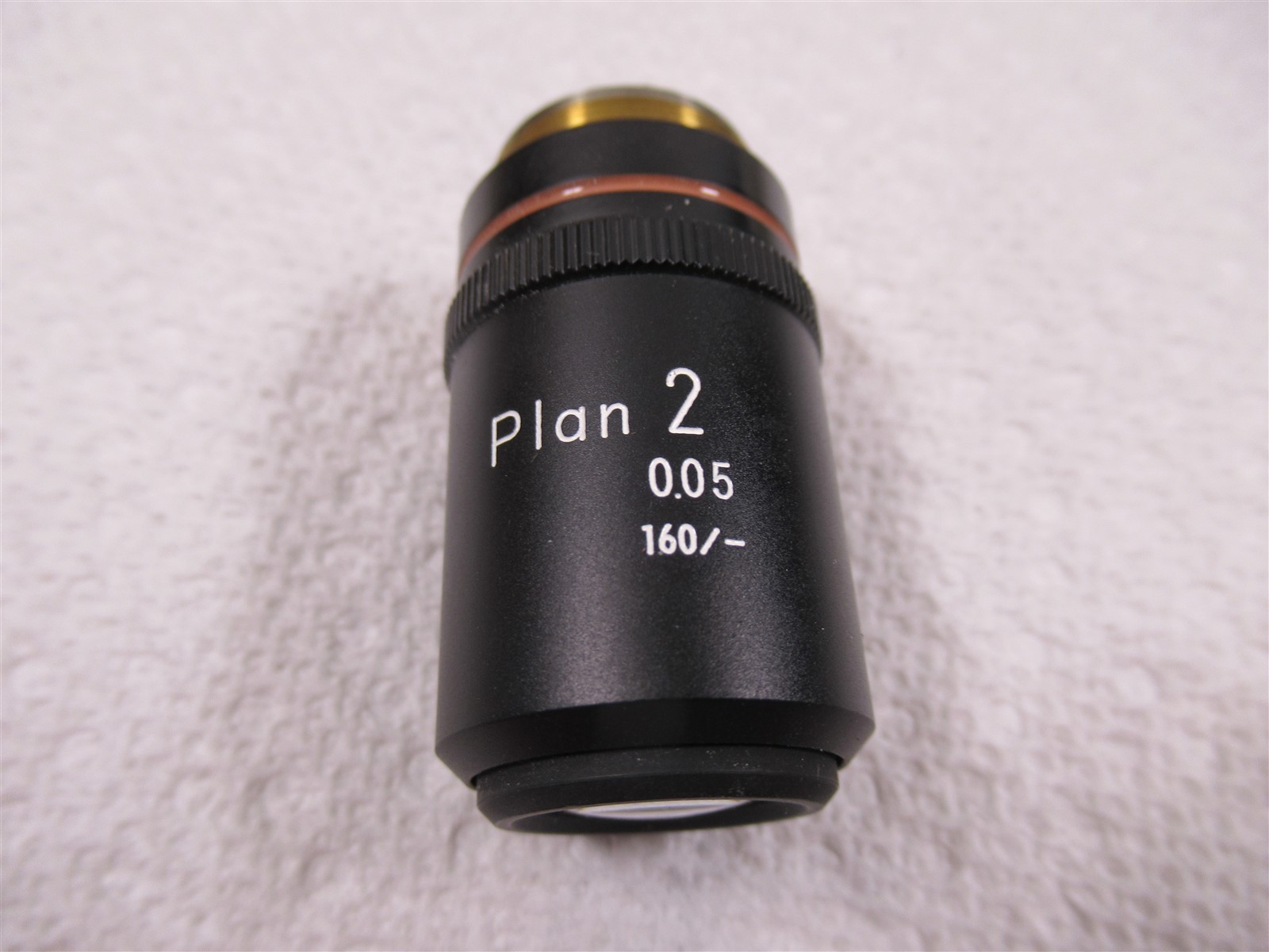 Nikon Plan 2x 0.05 Microscope Objective Lens Labophot Optiphot Diaphot Acromatic