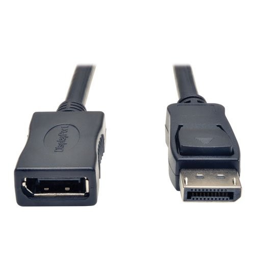 Tripplite P579006 6ft DisplayPort Ext Cable M-F w/ Latches