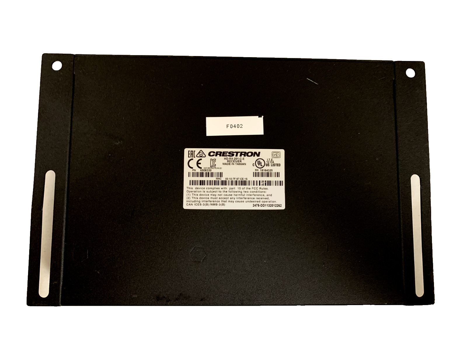 Crestron HD-RX-201-C-E HDMI Multiformat Switch & Receiver HDMI