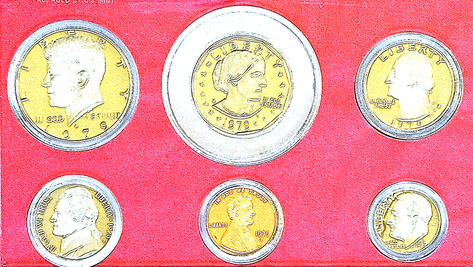 1979-S PROOF SET / EXTREMELY RARE / HARD TO FIND / UNC / ONLY (3,677,175) MINTED