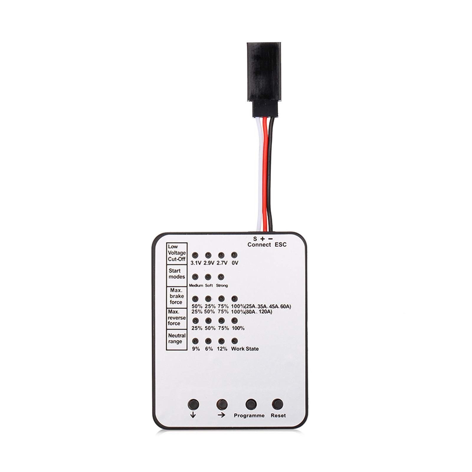 GoolRC Programming Card for Surpass Hobby ESC Brushless Electronic Speed