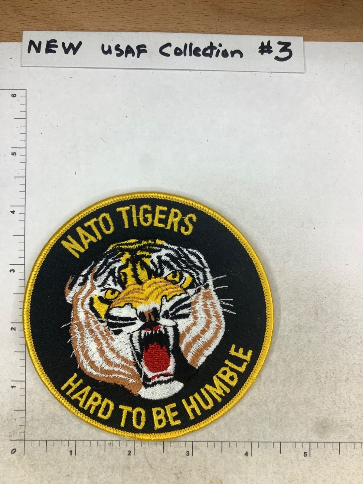 USAF NATO TIGERS  SQUADRON PATCH
