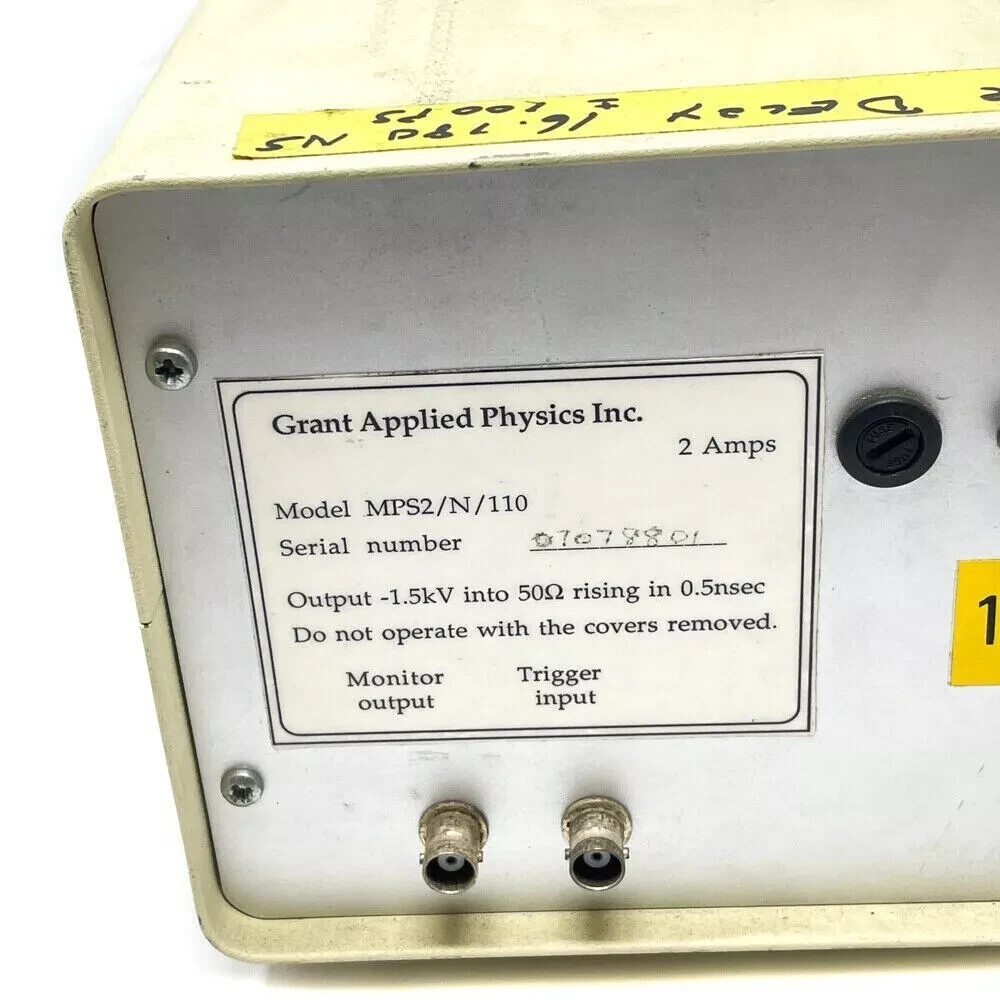 Grant Applied Physics Inc MPS2/N/110 Modular Pulser System Driver 2A 115V AC