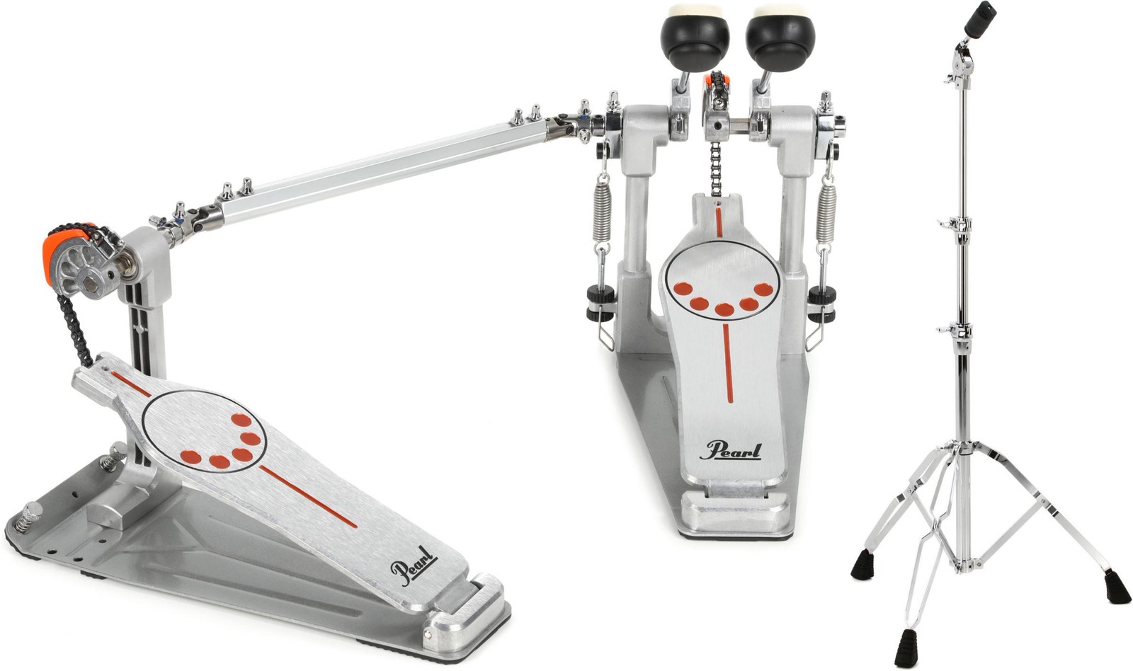 Pearl P932 Longboard Double Bass Drum Pedal + Pearl C930 Value Bundle