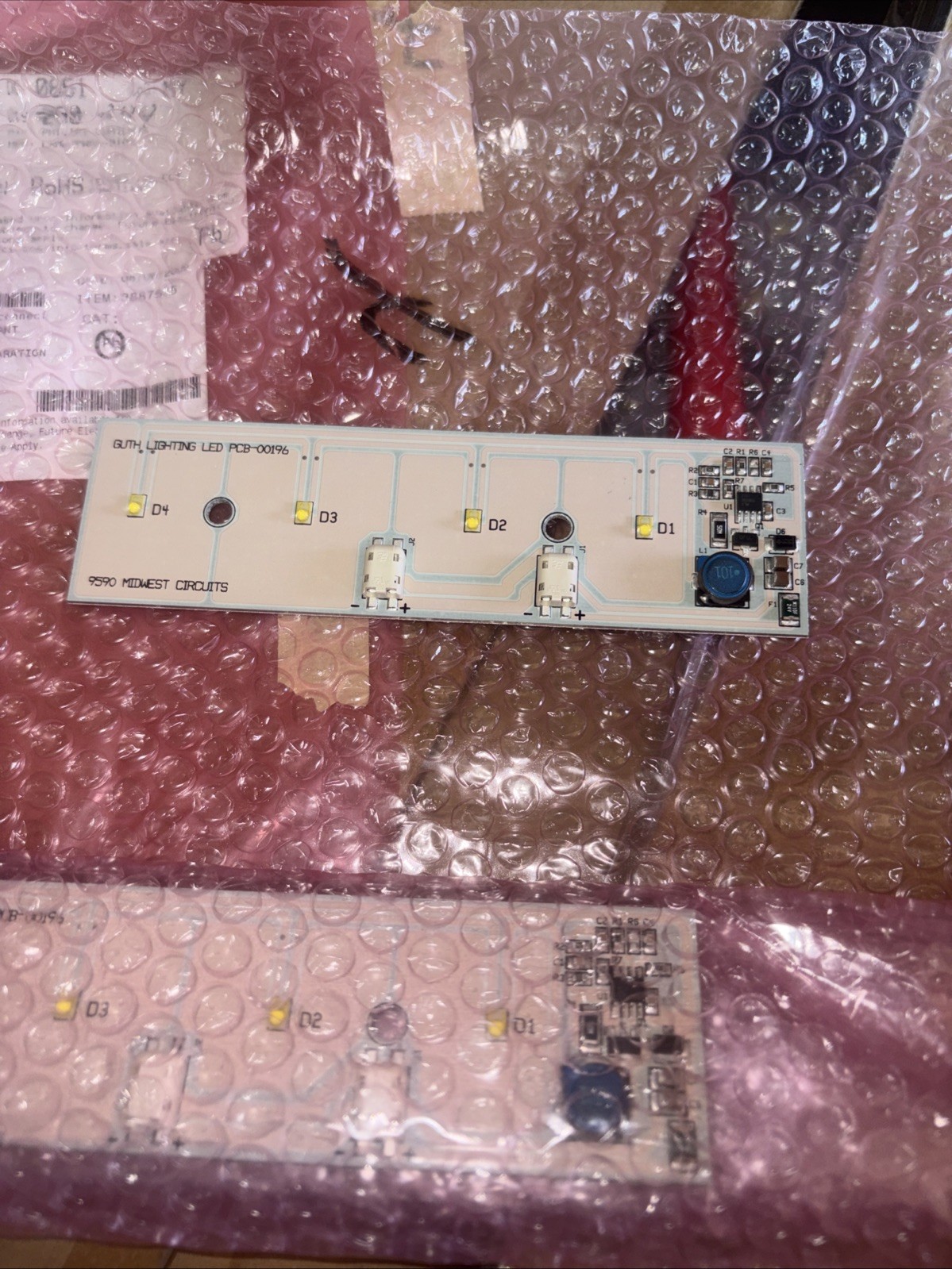 GUTH Lighting Board PCB-00196 Lot Of 4