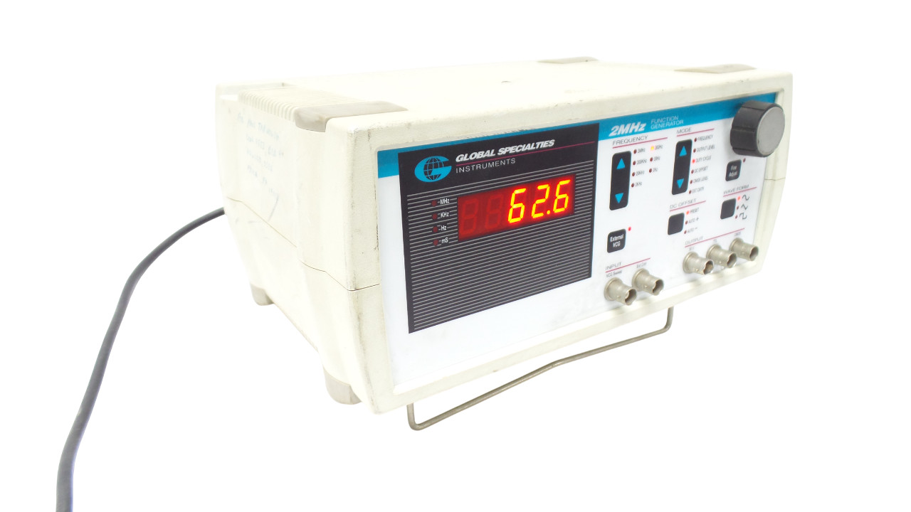 Global Specialties 105-230017 2MHz Function Generator - Free Shipping