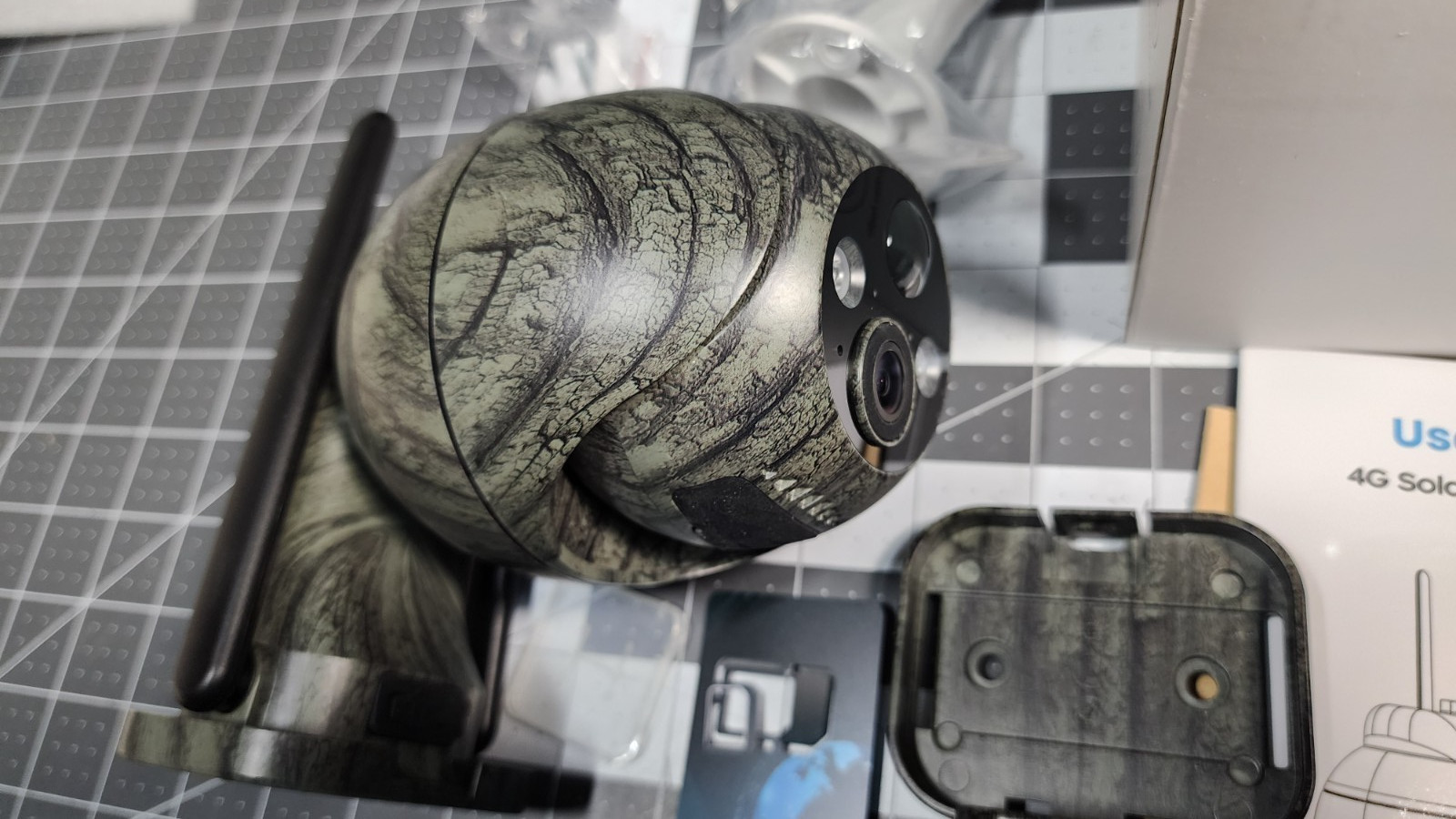 New View Hunting Cellular Solar PTZ Trail Camera BIB