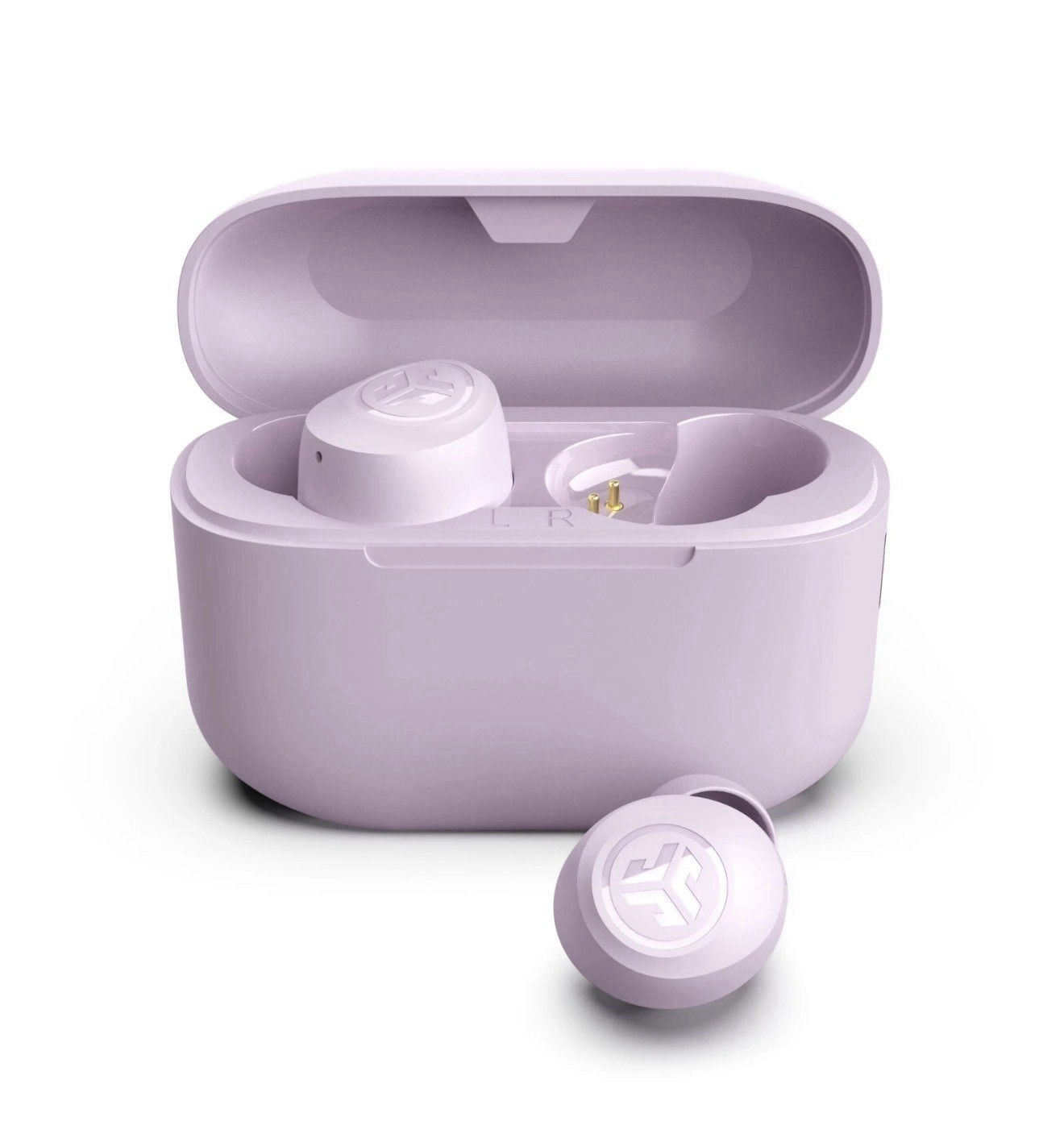 JLAB GO POP+ True Wireless EARBUDS~35+Hours Play~CUSTOM SOUND+BASS BOOST *LILAC