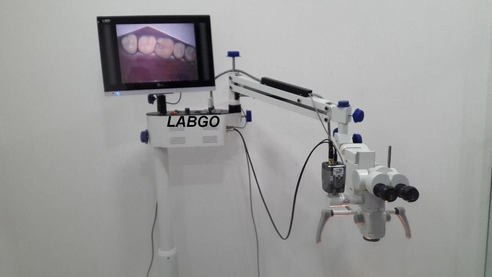 Endodontic Dental Surgery Microscope with LCD, Camera, Motorized | New