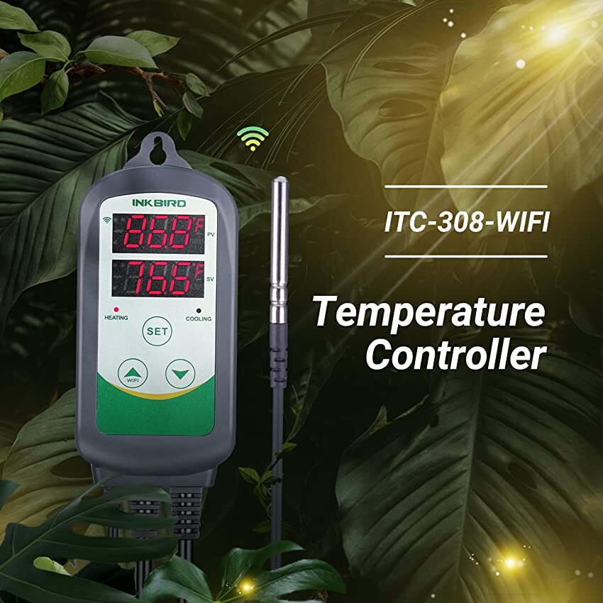Inkbird Digital Temperature Controller WIFI 308 Programmable Thermostat Switch