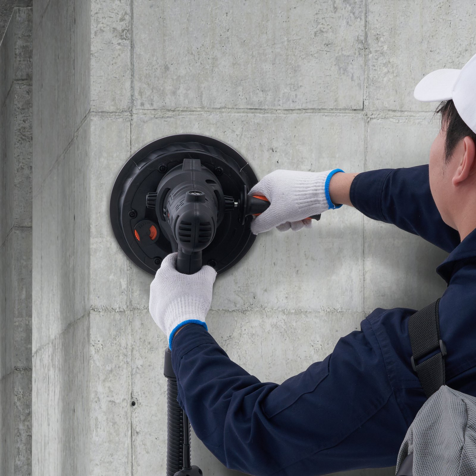 Drywall Sander 800W Electric Wall Sander w/ Vacuum LED Variable Speed
