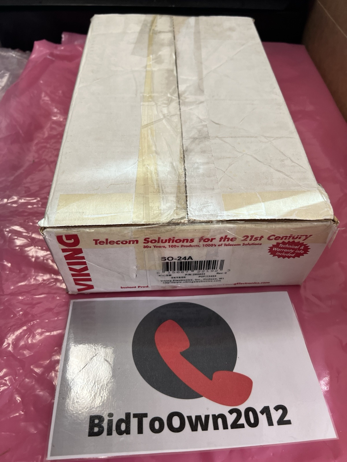 Viking SO-24A 24-Line Silent Service Line Observing Unit *New In original box*