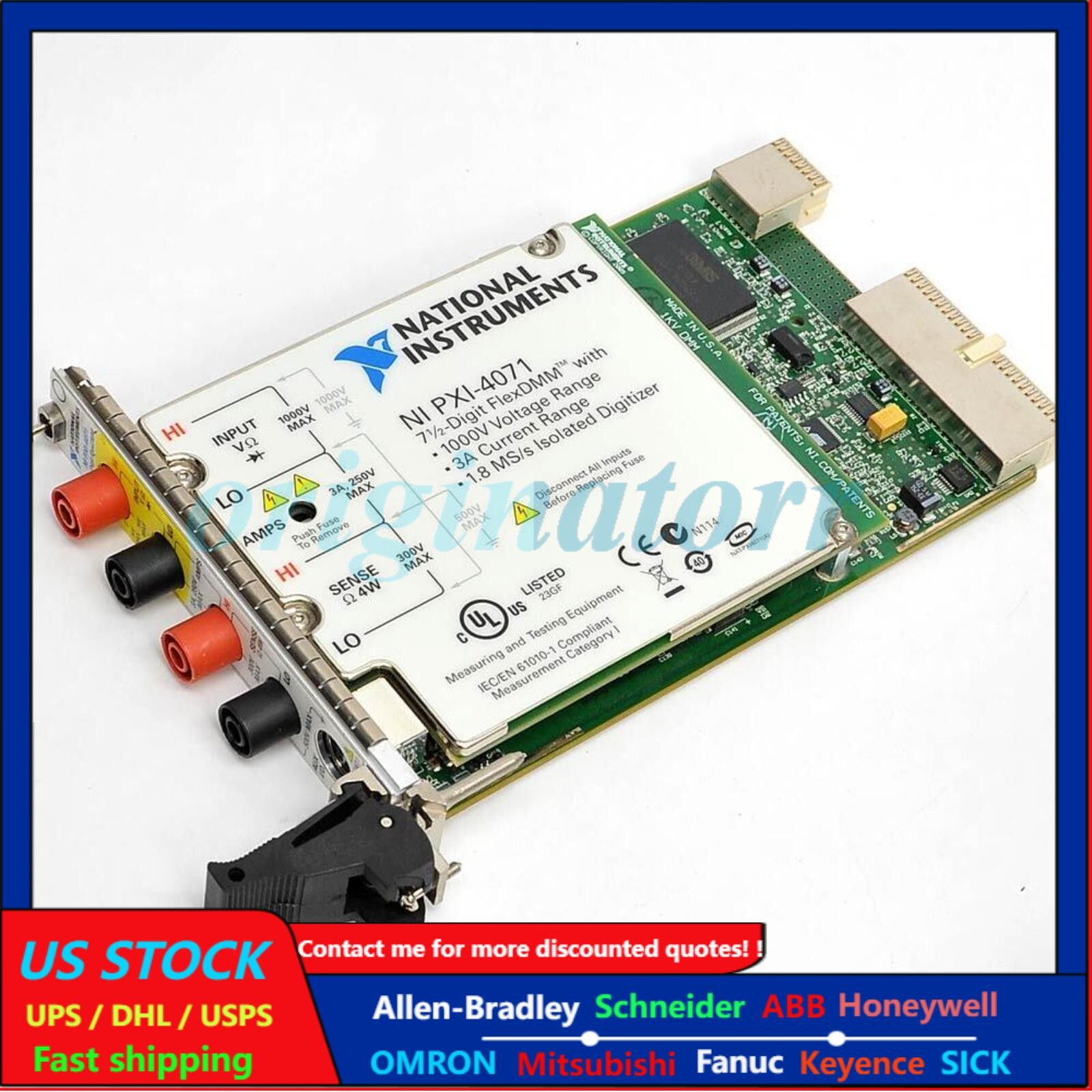 US Free TAX NEW NI PXI-4071 PXI4071 PXI Digital Multimeter.