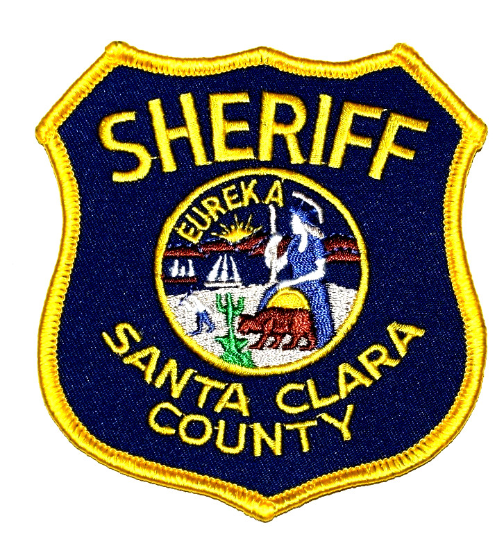 SANTA CLARA COUNTY – SHERIFF - CALIFORNIA CA Sheriff Police Patch WALKING BEAR