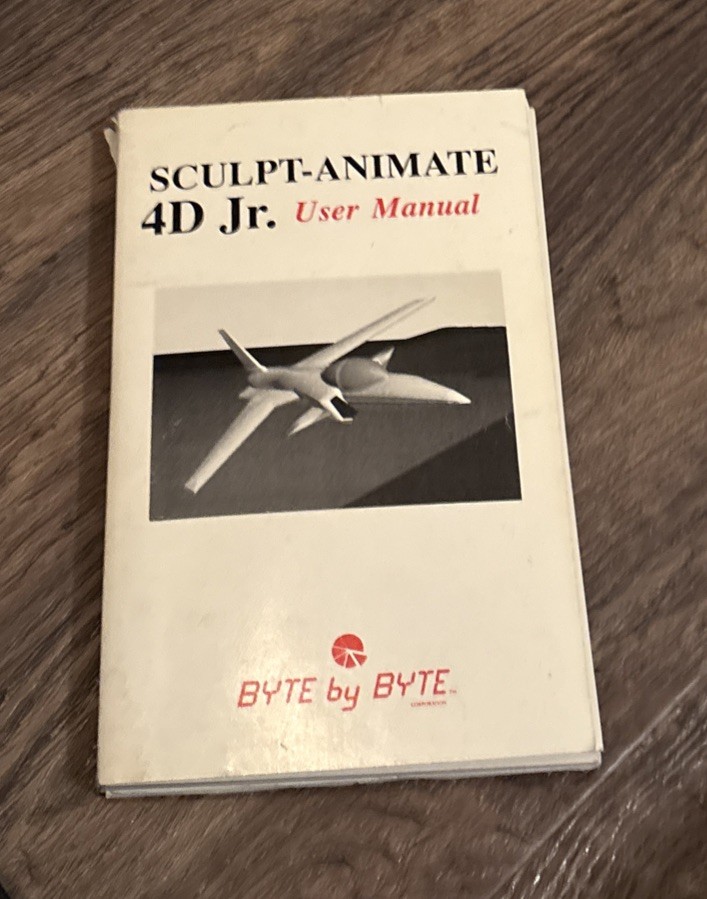 Amiga - Sculpt-Animate 4D Jr. User Manual/Disk