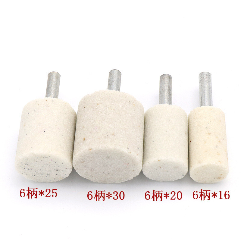 16mm-40mm Mounted Grinding Stone Abrasive Wheel 6mm Shank For Drill Rotary Tool