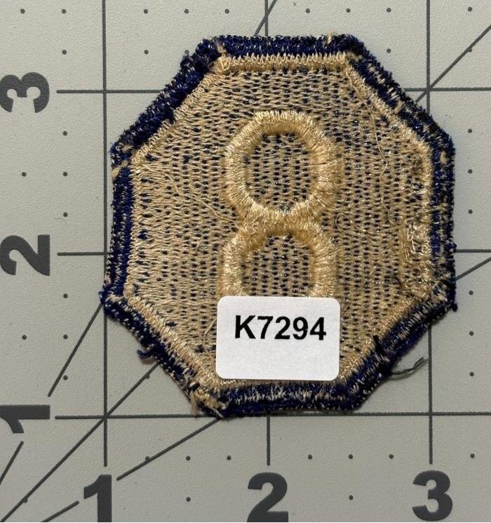 German Made US Army 8th Corps Patch Inv# K7294
