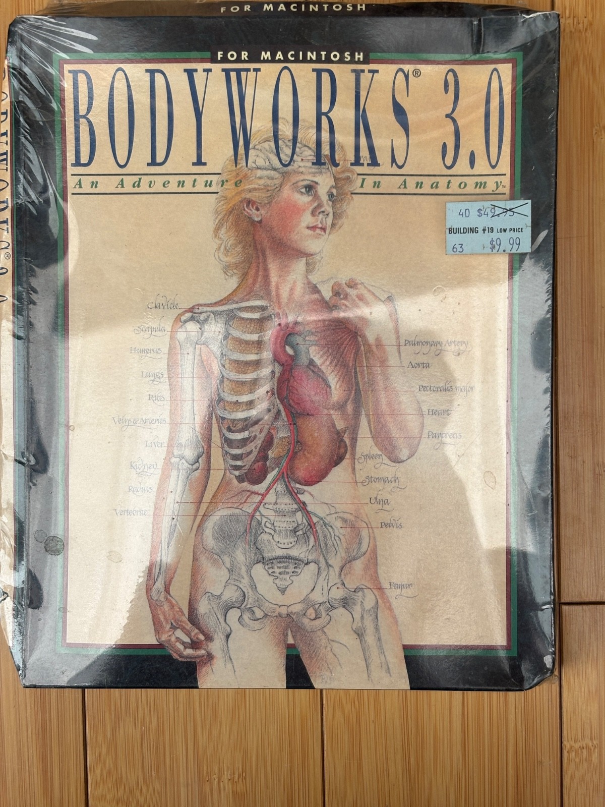 BODY WORKS 3.0 FOR MACINTOSH SOFTWARE NEW IN SEALED BOX