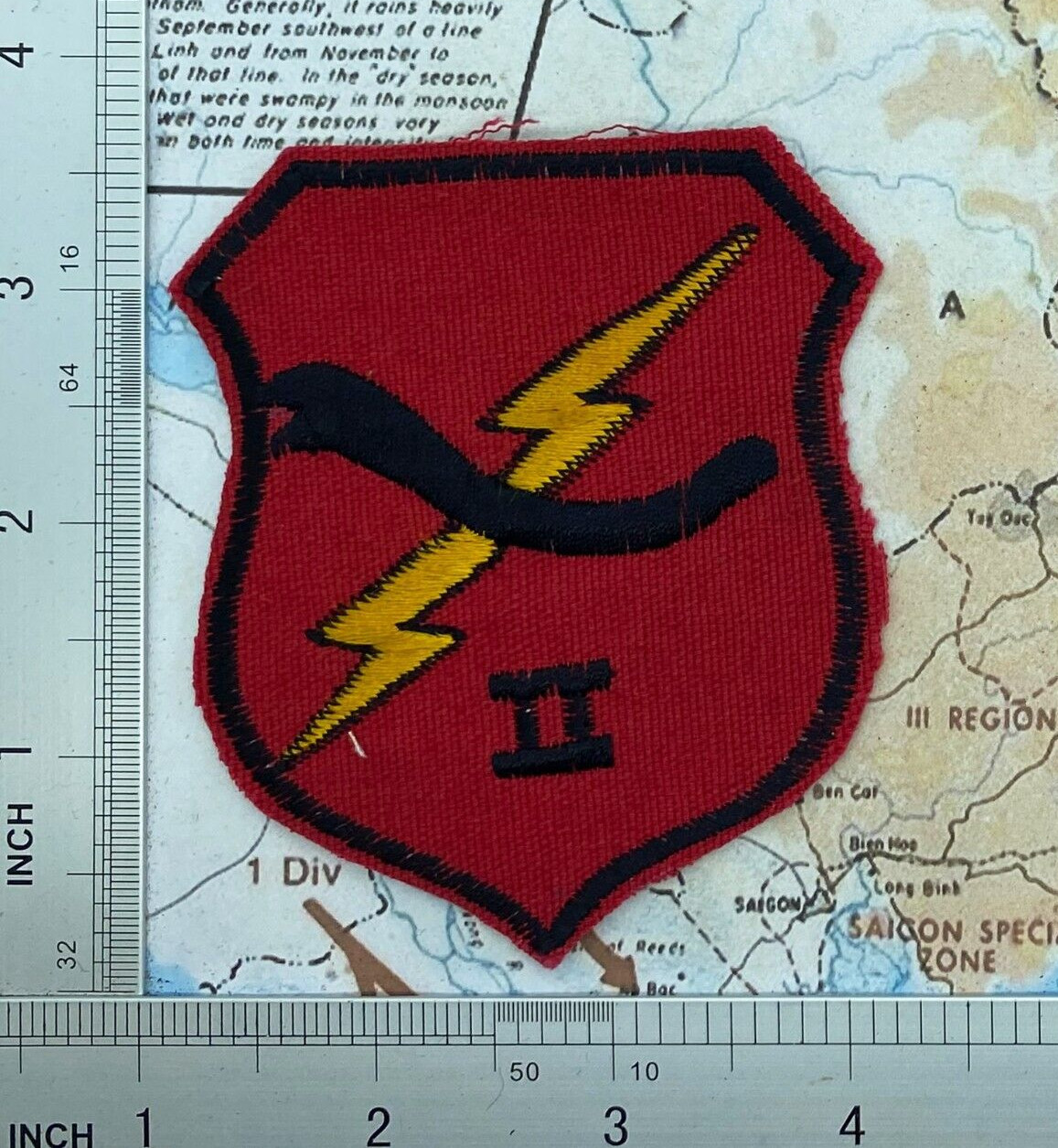 Patch , usaf patch , vietnam war t2-959
