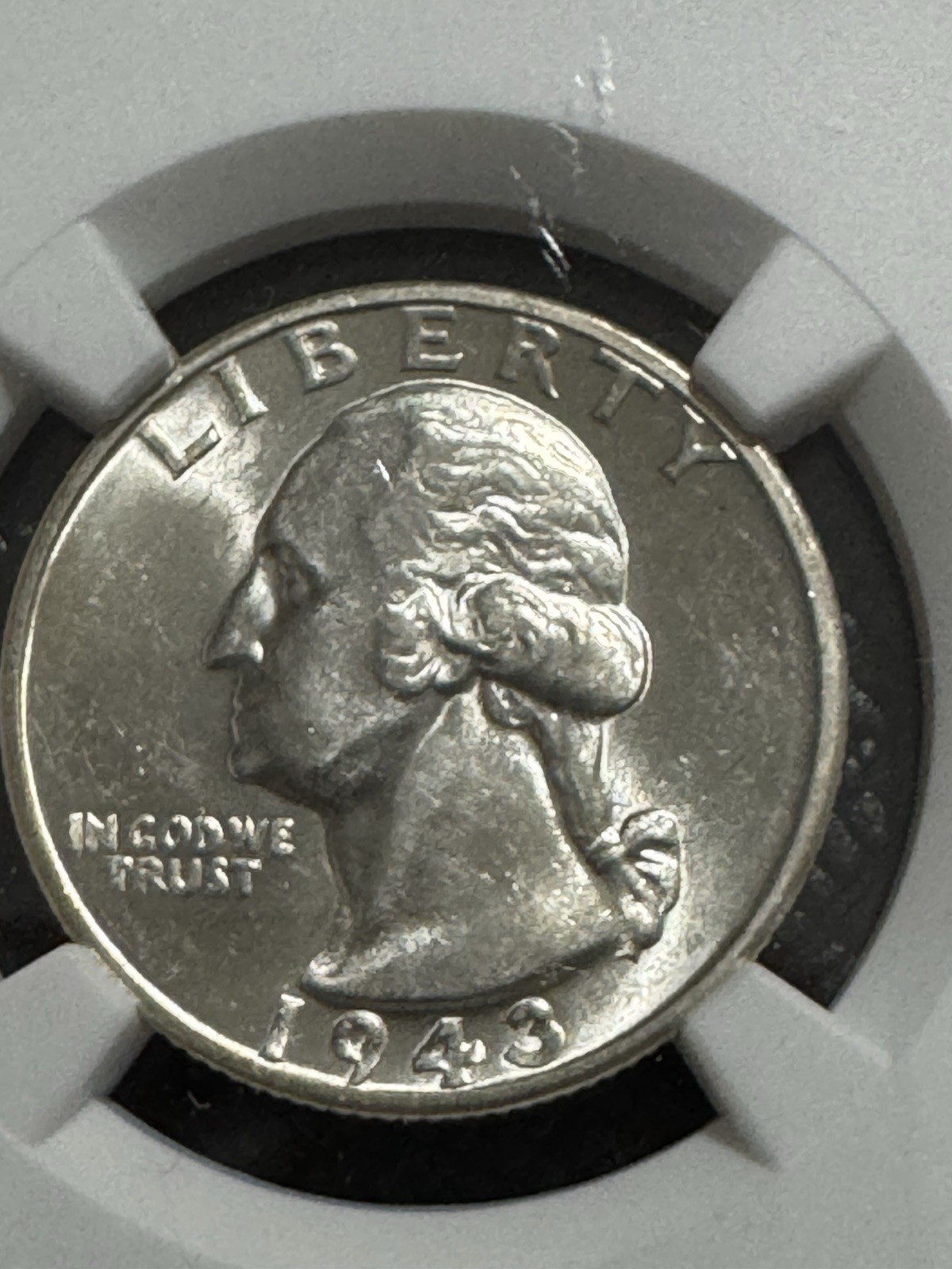 1943-s Washington Quarter, NGC UNC Details, Nice Coin, Free Shipping