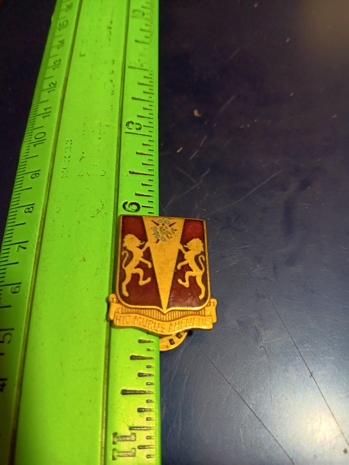 U.S. Army Single DUI- Hic Murus Ahenus (25-1499)