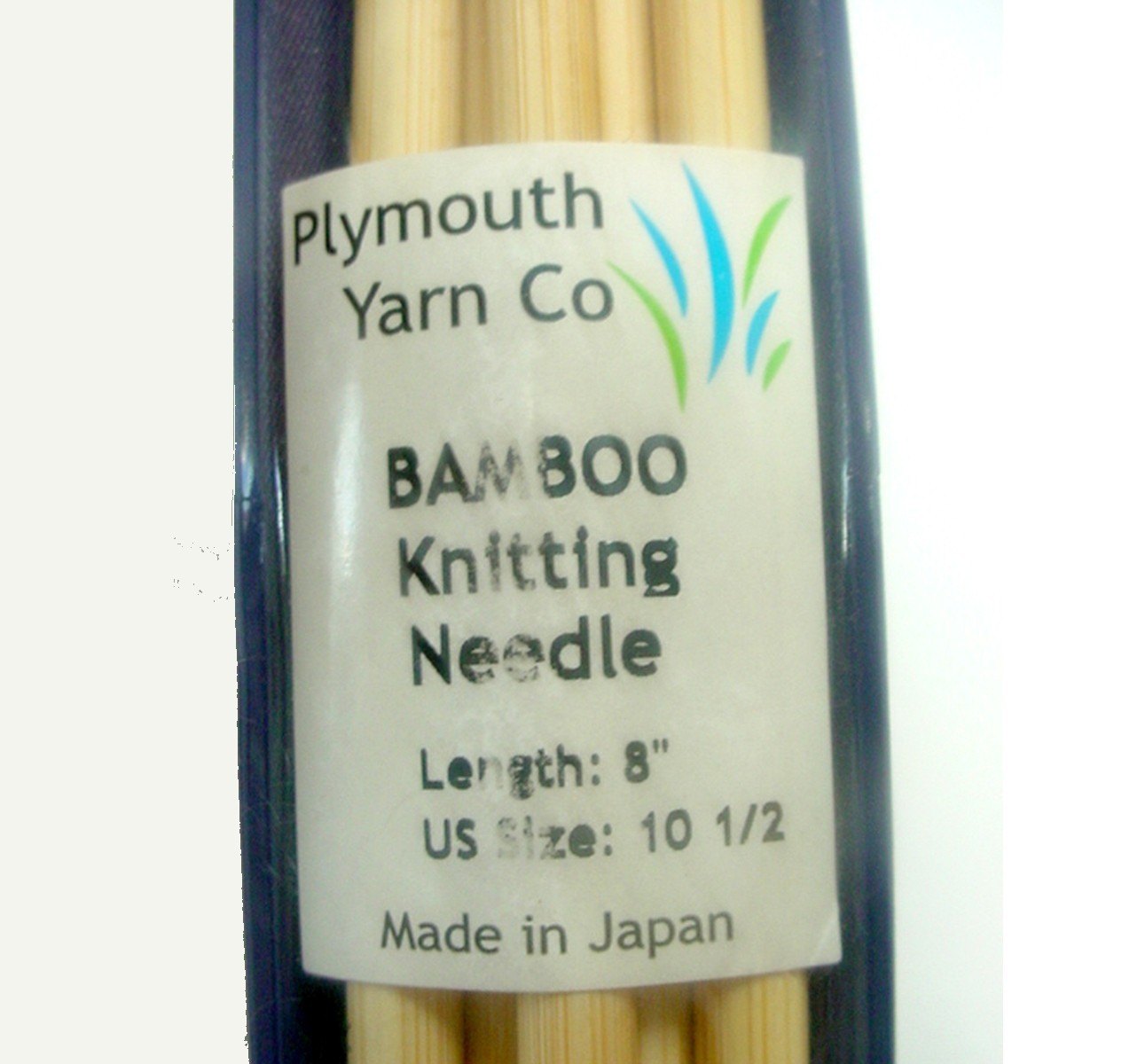 DOUBLE POINT KNITTING NEEDLES BRITTANY SIZE 8 (5MM) PLYMOUTH YARN 10-1/2 (6.5MM)